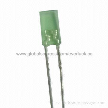 Rectangle Green LED Components Diode, Competitive Price and Prompt Delivery in Stock